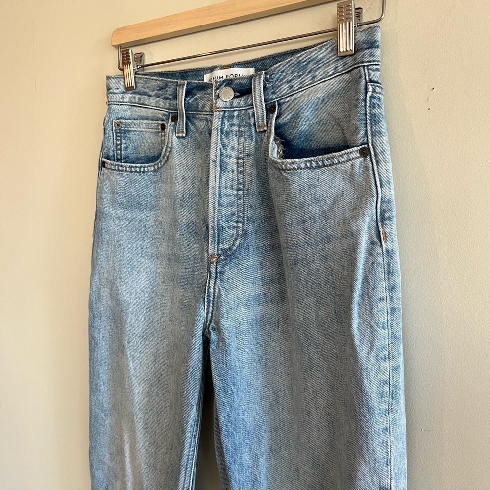 Aritzia Denim Forum The Joni High Rise Loose 32l - Picture 6 of 15